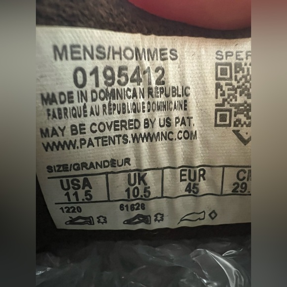 Men’s Sperry Top Sider Boat Shoe Original Authentic Size 11.5 Brown - Picture 13 of 13